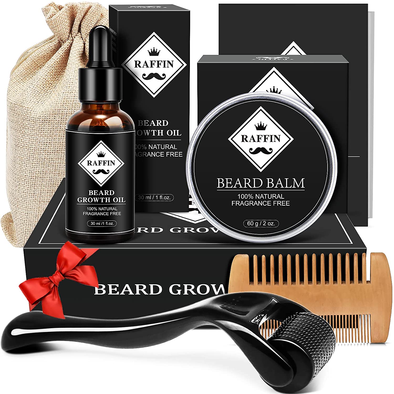  Raffin Beard Growth Kit