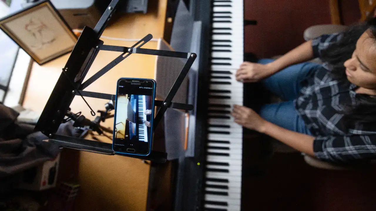 A pianist recording his session (Image: Getty Images) A pianist recording his session (Image: Getty Images)