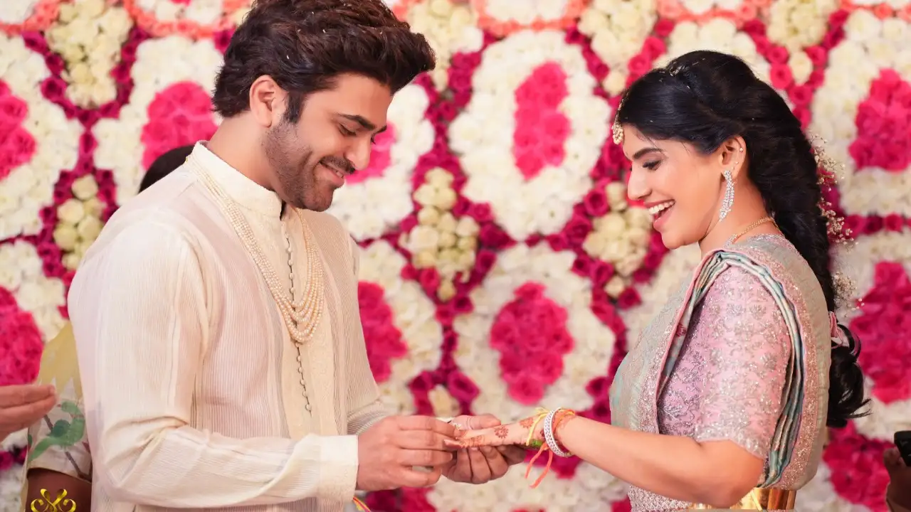 Telugu actor Sharwanand gets engaged to Rakshita; Shares adorable ...