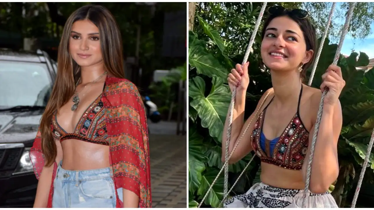  Fashion Faceoff: Tara Sutaria or Ananya Panday, who styled the Verb by Pallavi Singhee bralette better? 