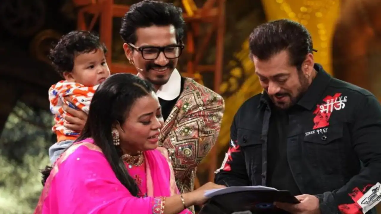 Bigg Boss 16: Salman Khan gifts his trademark silver bracelet to Bharti Singh's son Gola