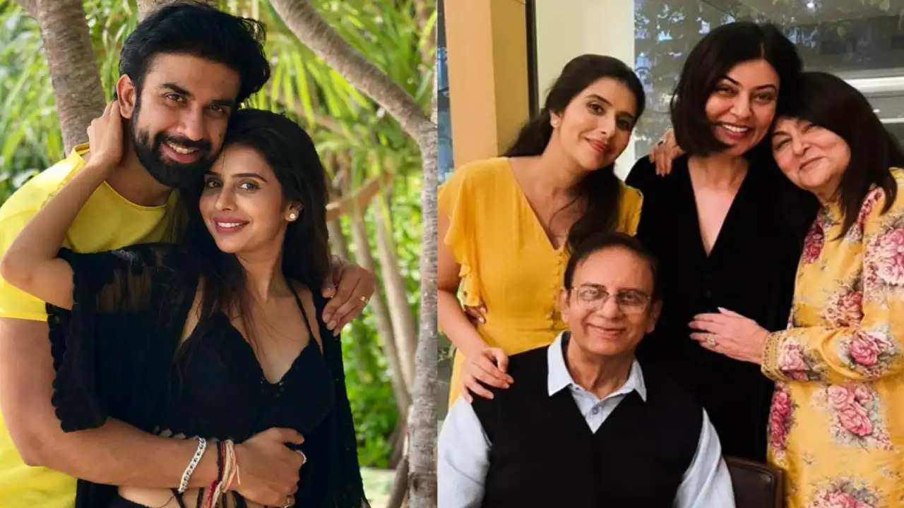 Rajeev Sen, Charu Asopa, Sushmita Sen