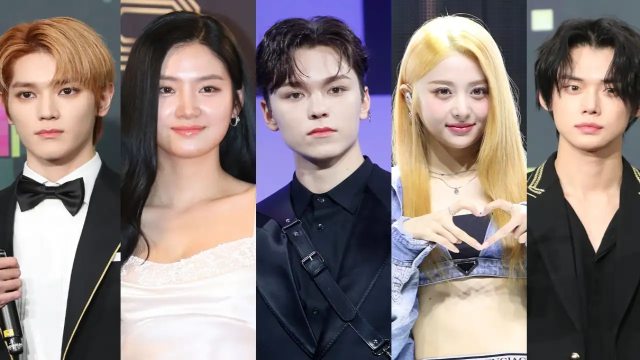 Taeyong, Park Ju Hyun, Vernon, Huh Yunjin, Yeonjun Taeyong, Park Ju Hyun, Vernon, Huh Yunjin, Yeonjun