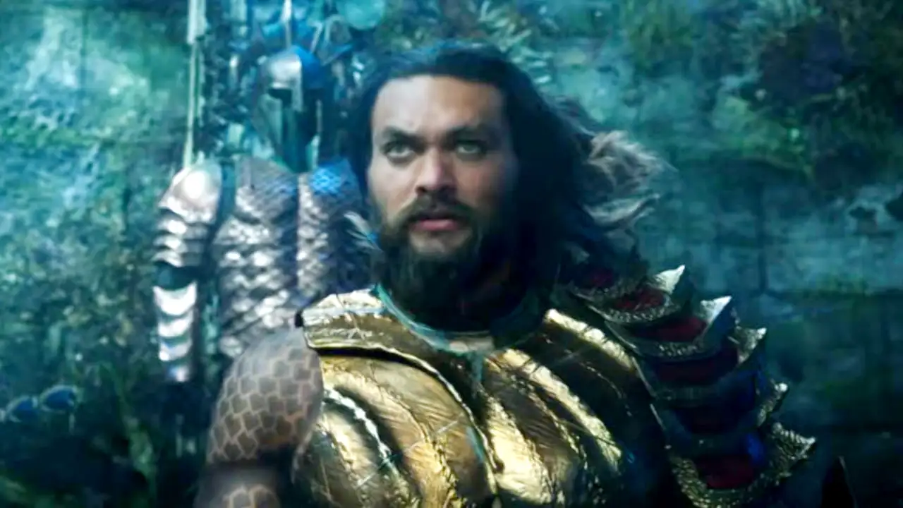 Jason Momoa in and as Aquaman (Image: Warner Bros, Pictures YouTube)