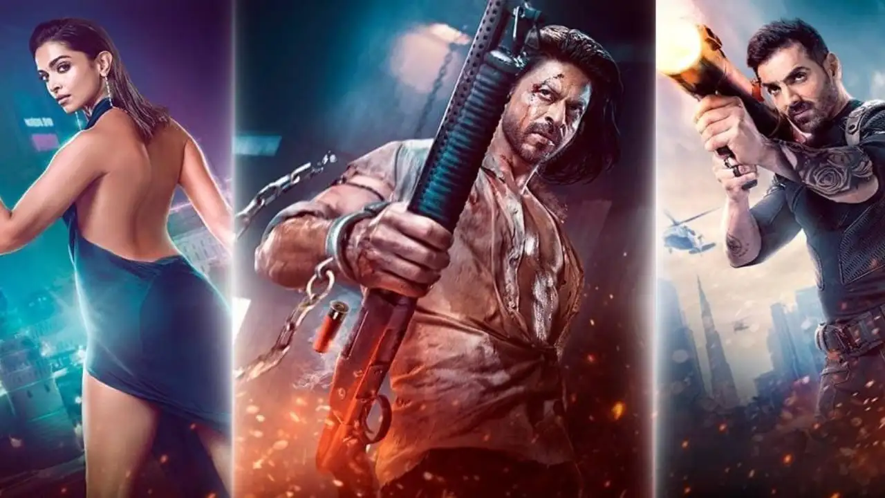 Shah Rukh Khan fronted Pathaan is the highest grossing Hindi version film of all time, worldwide (Credit: Yash Raj Films Twitter) Shah Rukh Khan