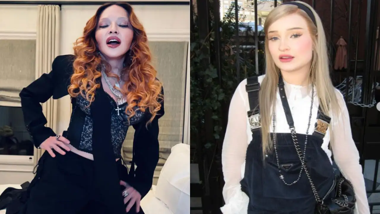 Madonna and Kim Petras 