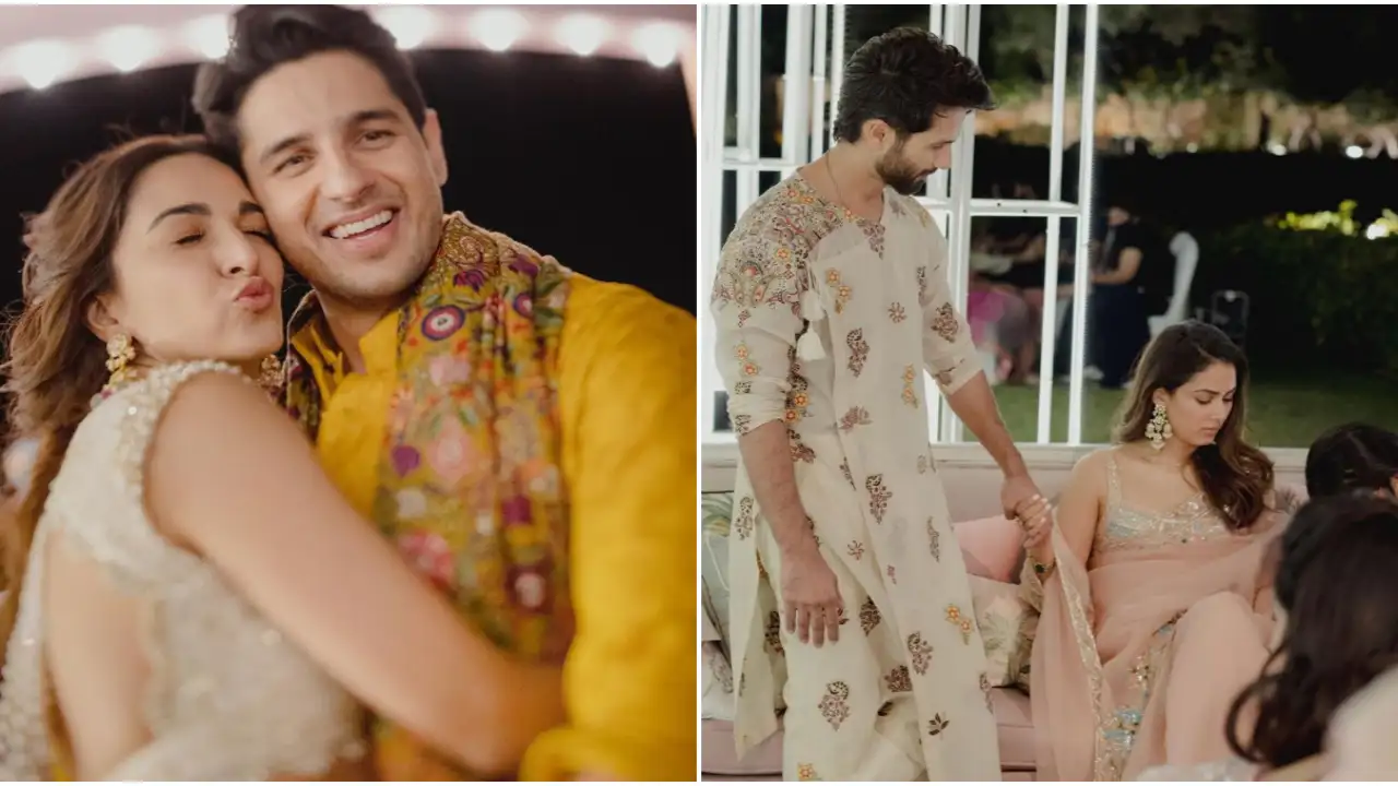 Hubby goals: How Shahid Kapoor didn't let go of Mira Rajput's hand at Sidharth-Kiara's Mehendi; PIC Hubby goals: How Shahid Kapoor didn't let go of Mira Rajput's hand at Sidharth-Kiara's Mehendi; PIC