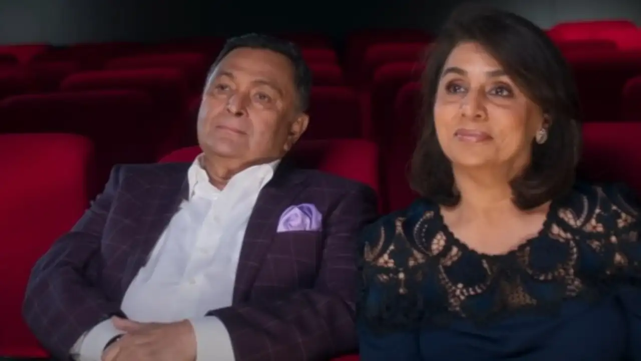 Rishi Kapoor and Neetu Kapoor's still from The Romantics trailer