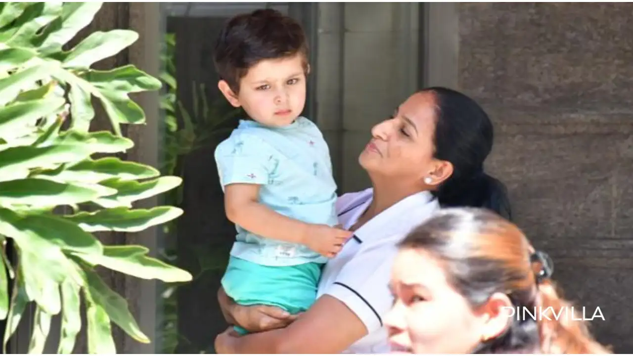 Birthday boy Jeh Ali Khan looks cute as a button as he is spotted at grandpa Randhir Kapoor’s house-PICS