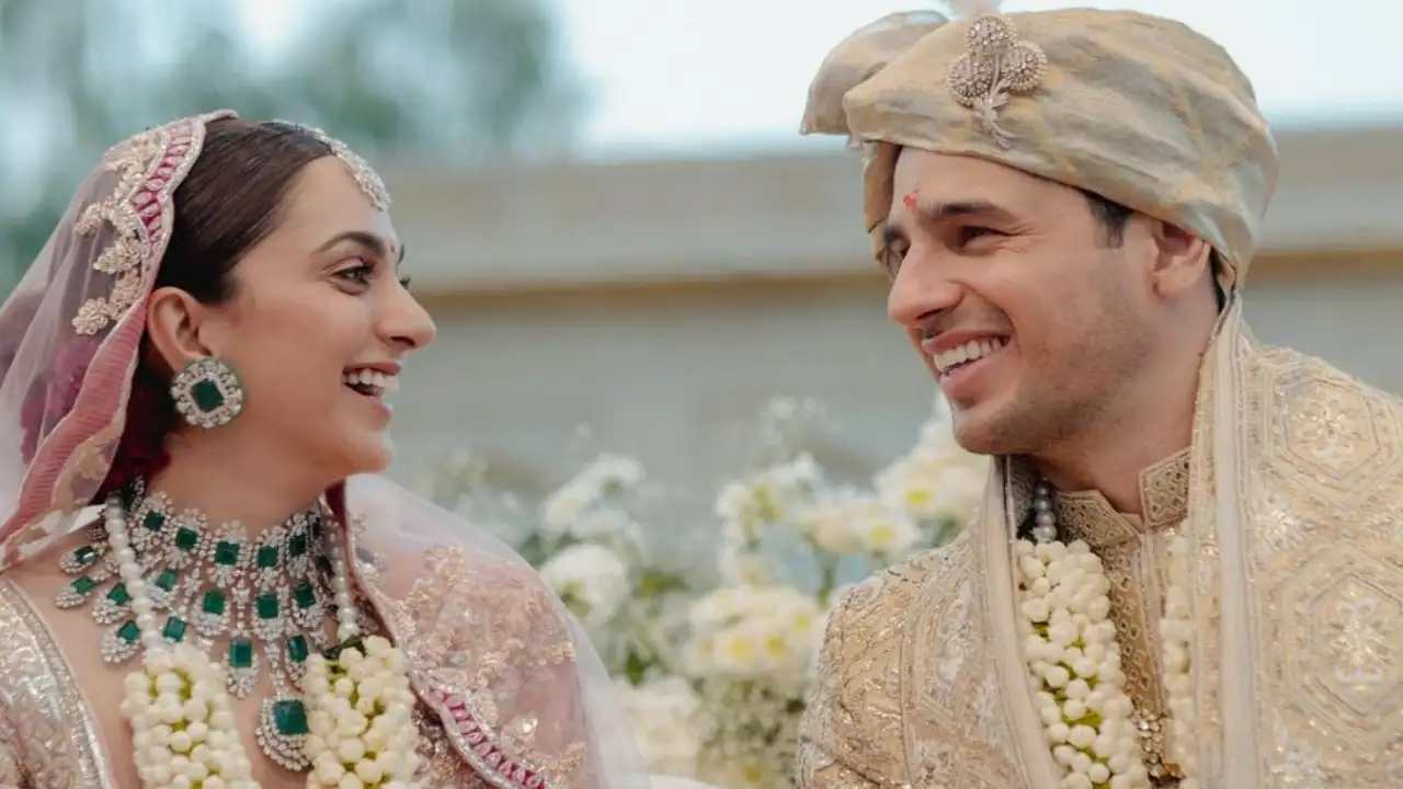 Picture courtesy: Instagram Wedding picture of Sidharth Malhotra and Kiara Advani