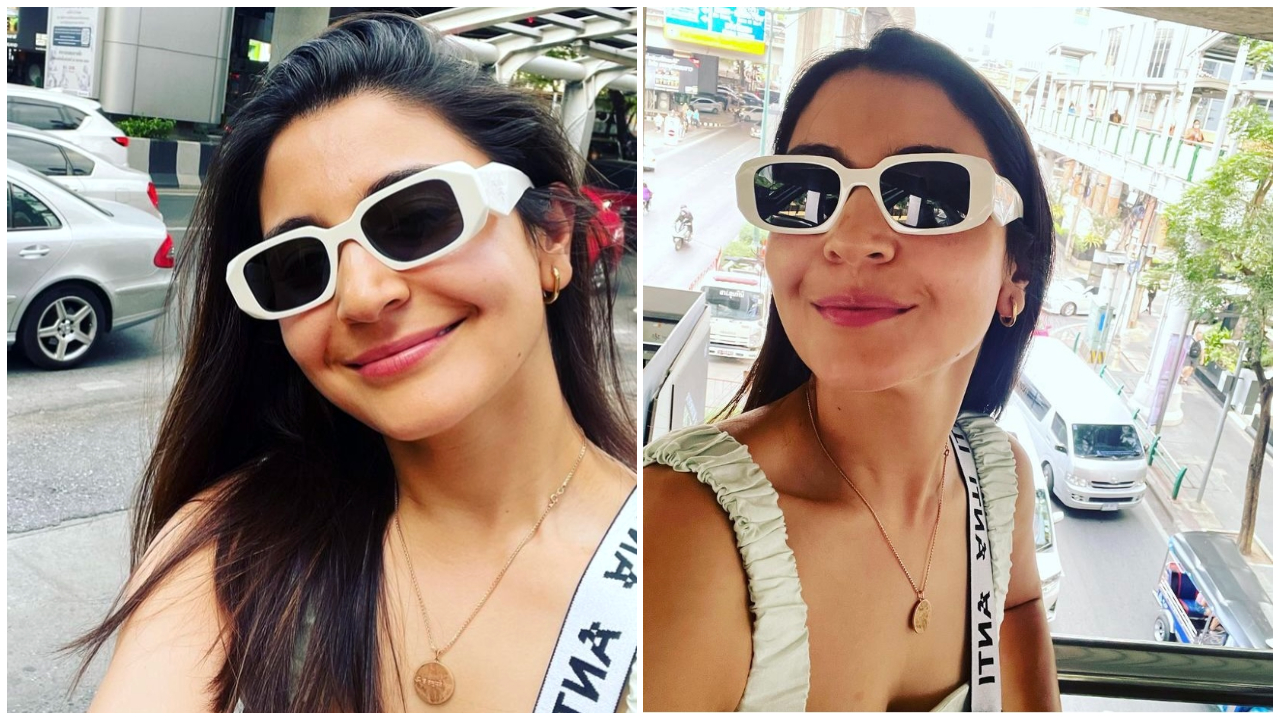 Anushka Sharma rocks a Prada sunglasses 