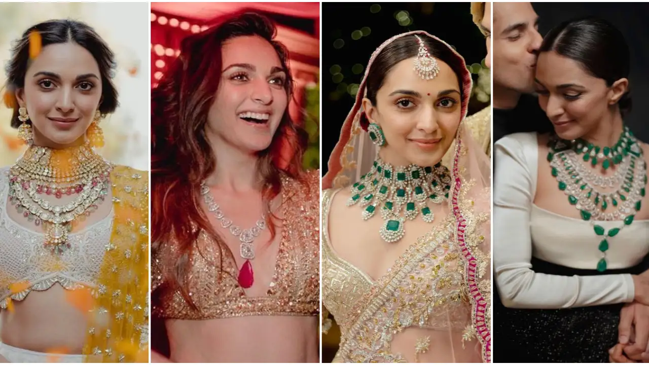 A look at Kiara Advani’s statement wedding jewellery that took her stunning bridal looks up a notch 