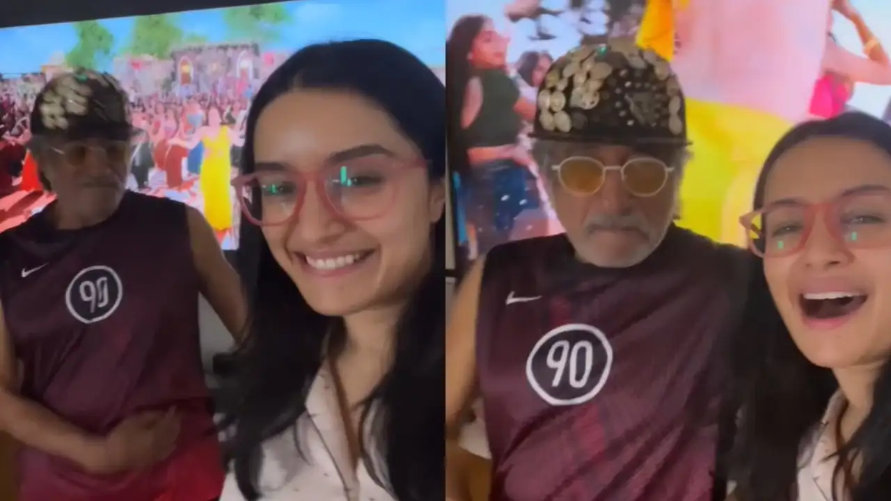 Shraddha Kapoor and Shakti Kapoor flaunt their thumka’s on TJMM’s Show Me The Thumka, Tiger Shroff reacts Shraddha Kapoor and Shakti Kapoor flaunt their thumka’s on TJMM’s Show Me The Thumka, Tiger Shroff reacts
