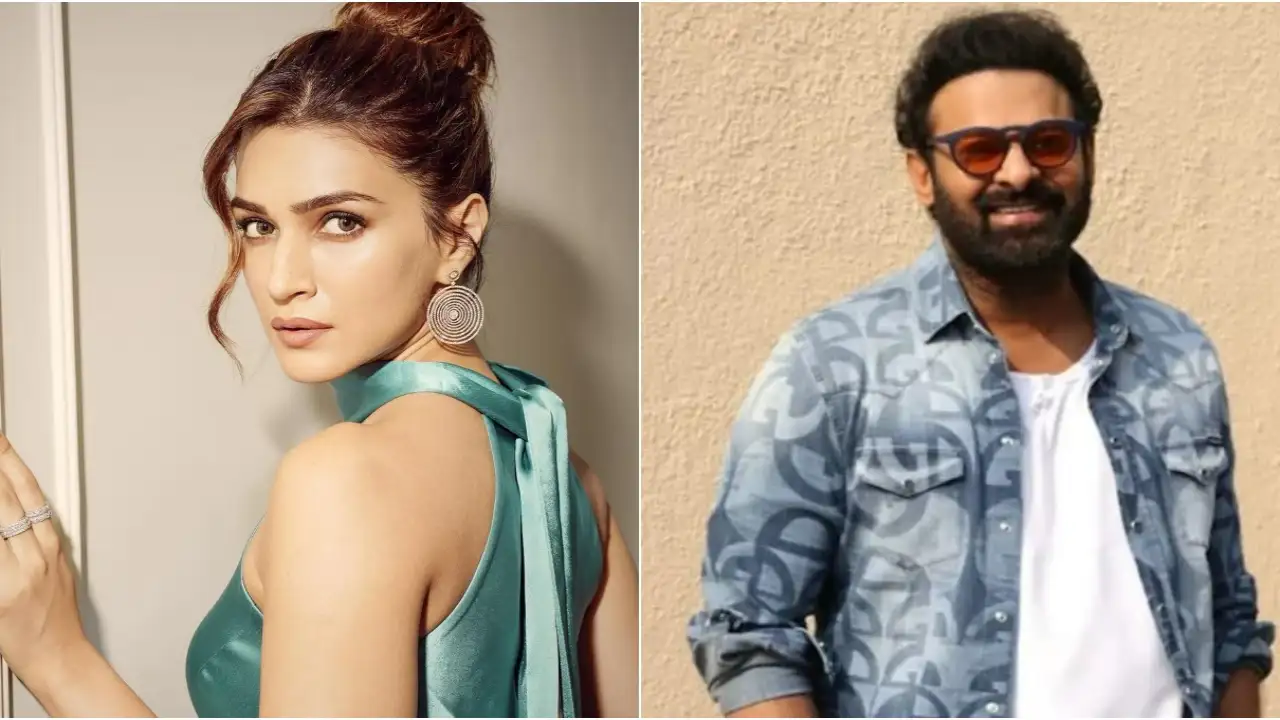 How did Kriti Sanon react to a fan asking about her 'boyfriend's name' amid  dating rumours with Prabhas? | PINKVILLA