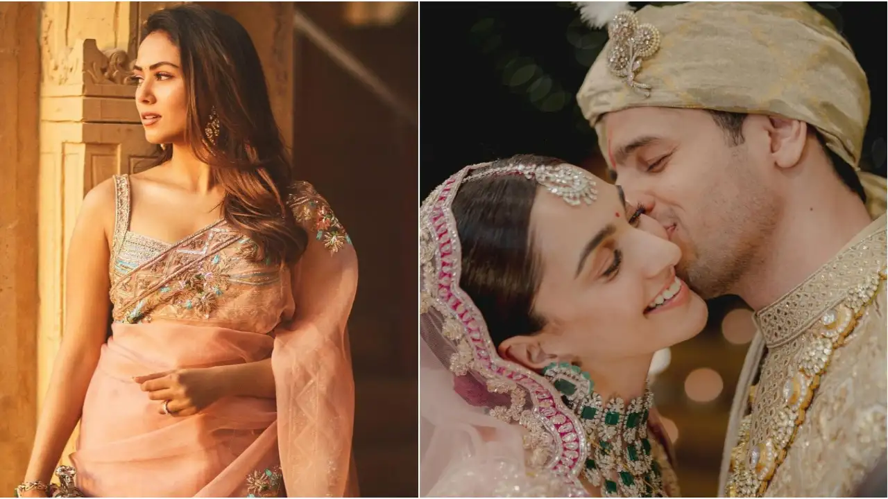 Picture courtesy: Instagram Mira Rajput stuns in a pink saree