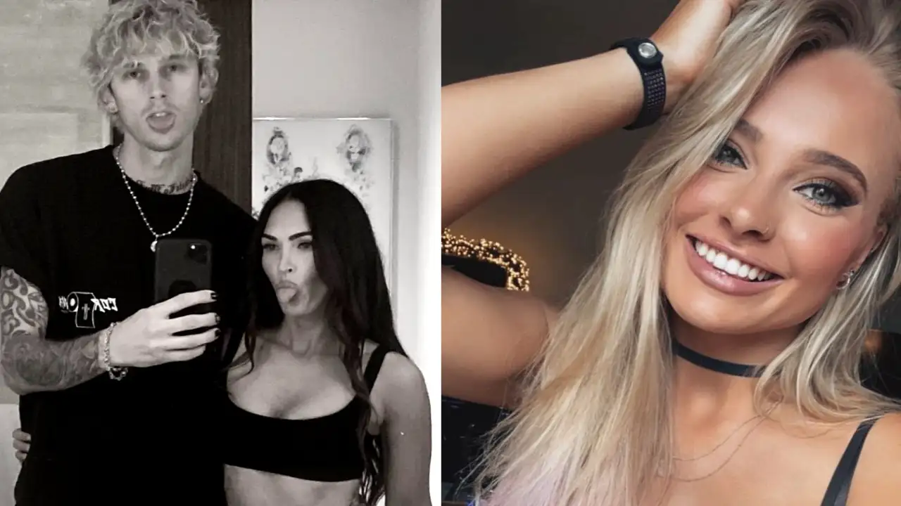 Machine Gun Kelly and Megan Fox, Sophie Lloyd (Images: Machine Gun Kelly, Sophie Lloyd Instagram) Machine Gun Kelly and Megan Fox, Sophie Lloyd (Images: Machine Gun Kelly, Sophie Lloyd Instagram)