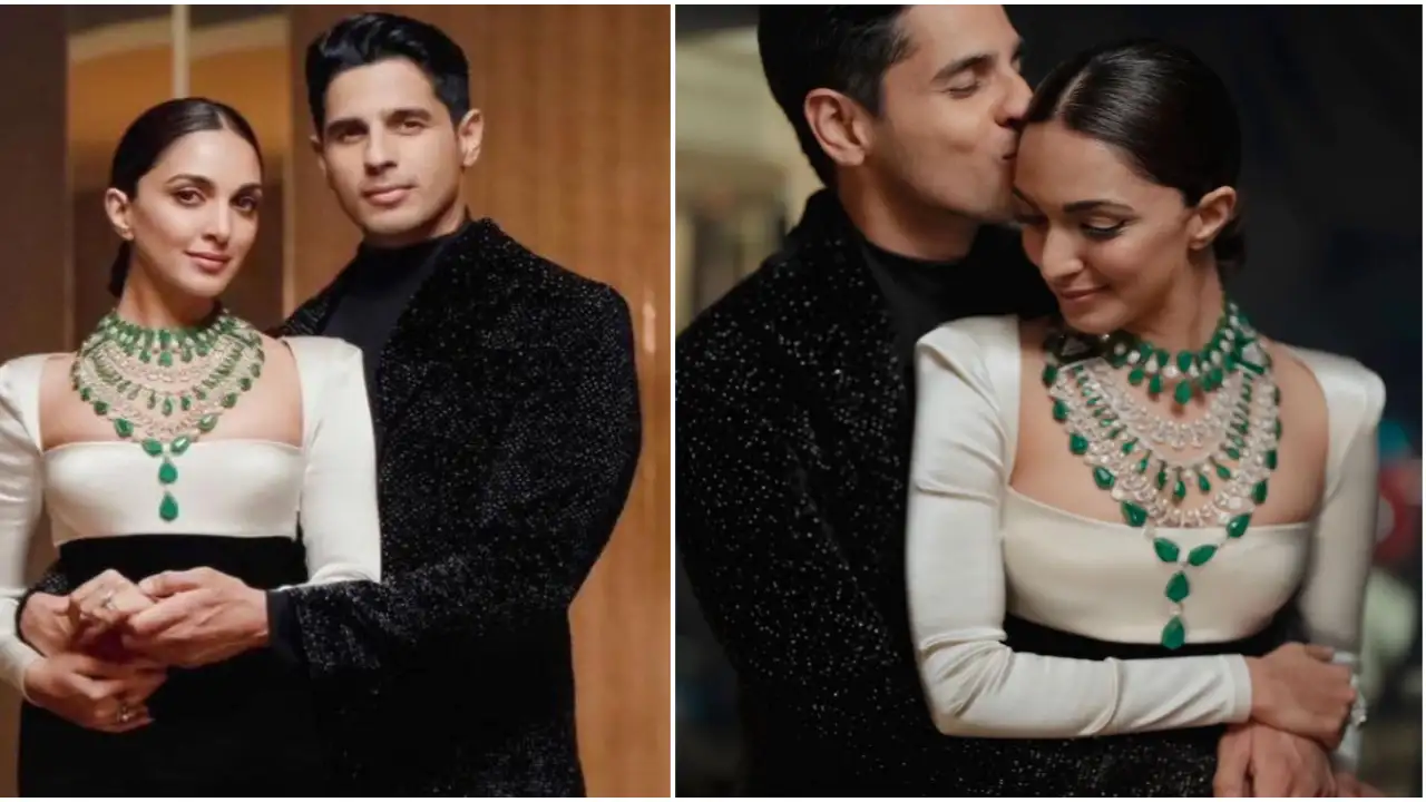 Sidharth Malhotra-Kiara Advani share a romantic moment; Look royal in NEW PICS from Mumbai reception Sidharth Malhotra-Kiara Advani share a romantic moment; Look royal in NEW PICS from Mumbai reception