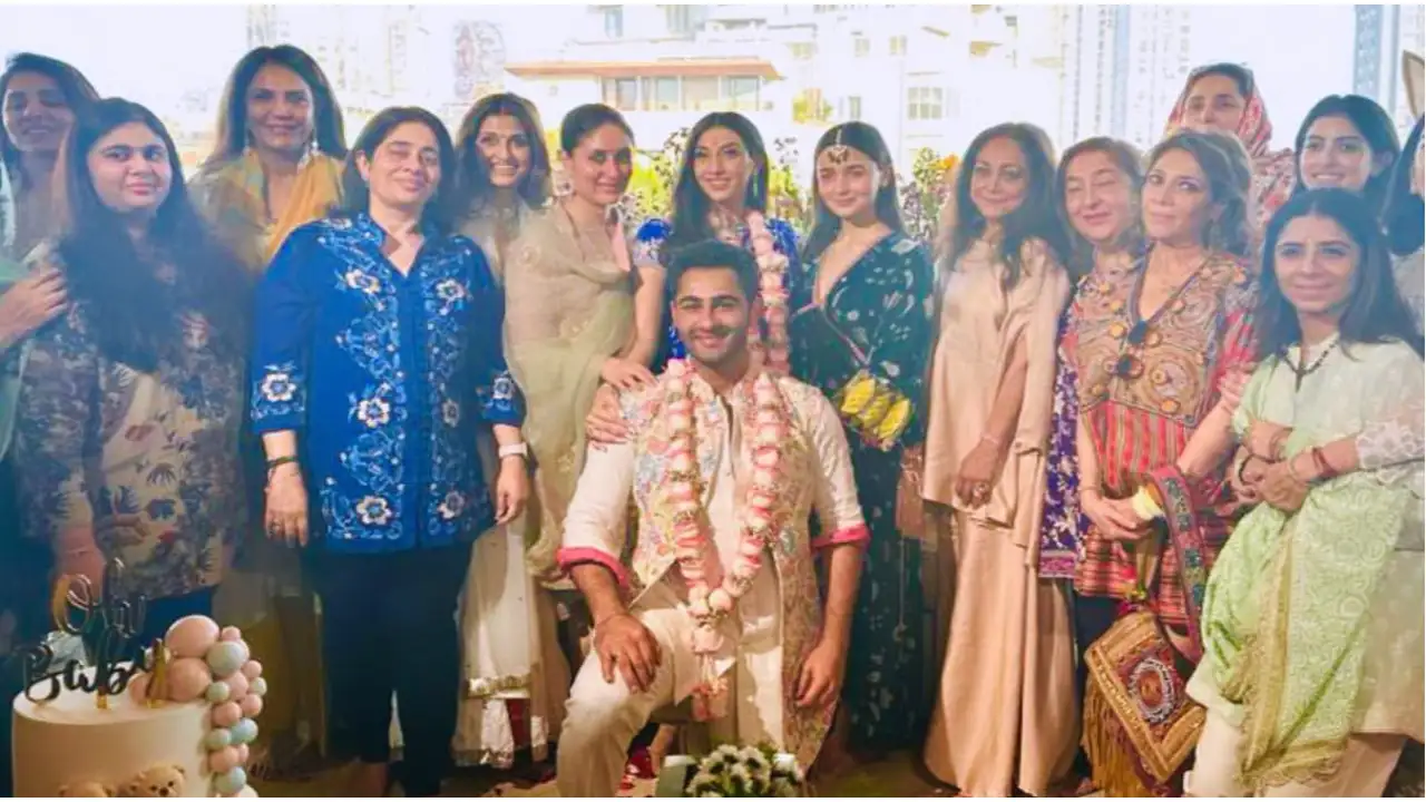 Alia Bhatt, Kareena Kapoor Khan, Navya Nanda attend Armaan Jain’s wife Anissa Malhotra’s godh bharai; PICS Alia Bhatt, Kareena Kapoor Khan, Navya Nanda attend Armaan Jain’s wife Anissa Malhotra’s godh bharai; PICS