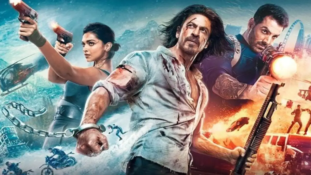 Shah Rukh Khan fronted Pathaan has crossed Rs 500 crore nett in India (Credit: Yash Raj Films) Shah Rukh Khan