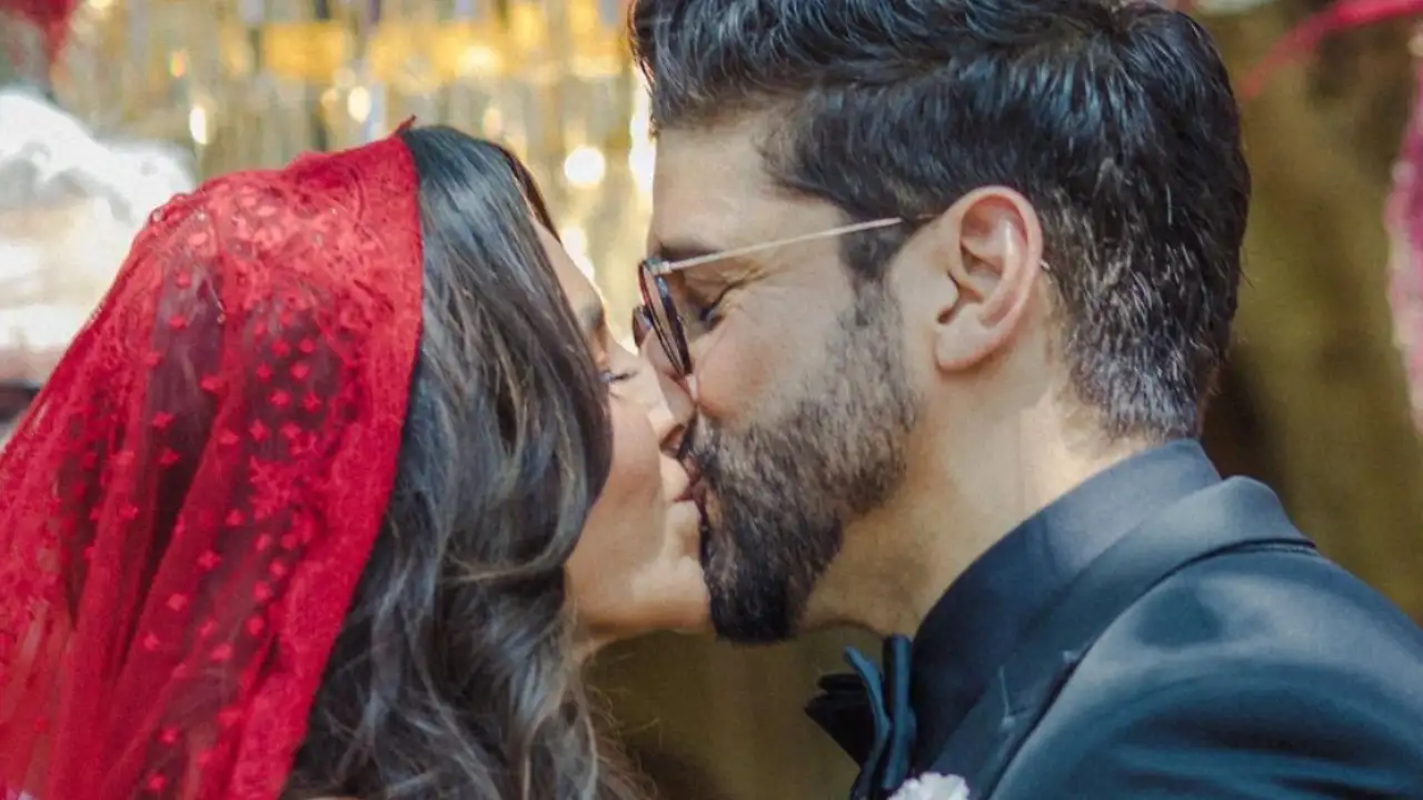Farhan Akhtar drops wedding PICS with Shibani Dandekar to wish her on 1st anniversary: ‘Here’s to infinity’