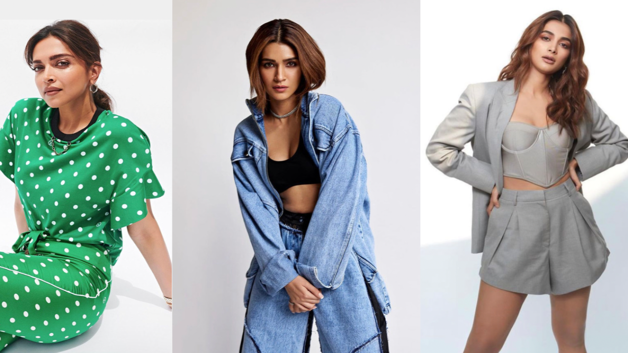 Style yourself to look sleeker Deepika Padukone, Kriti Sanon and Pooja Hegde