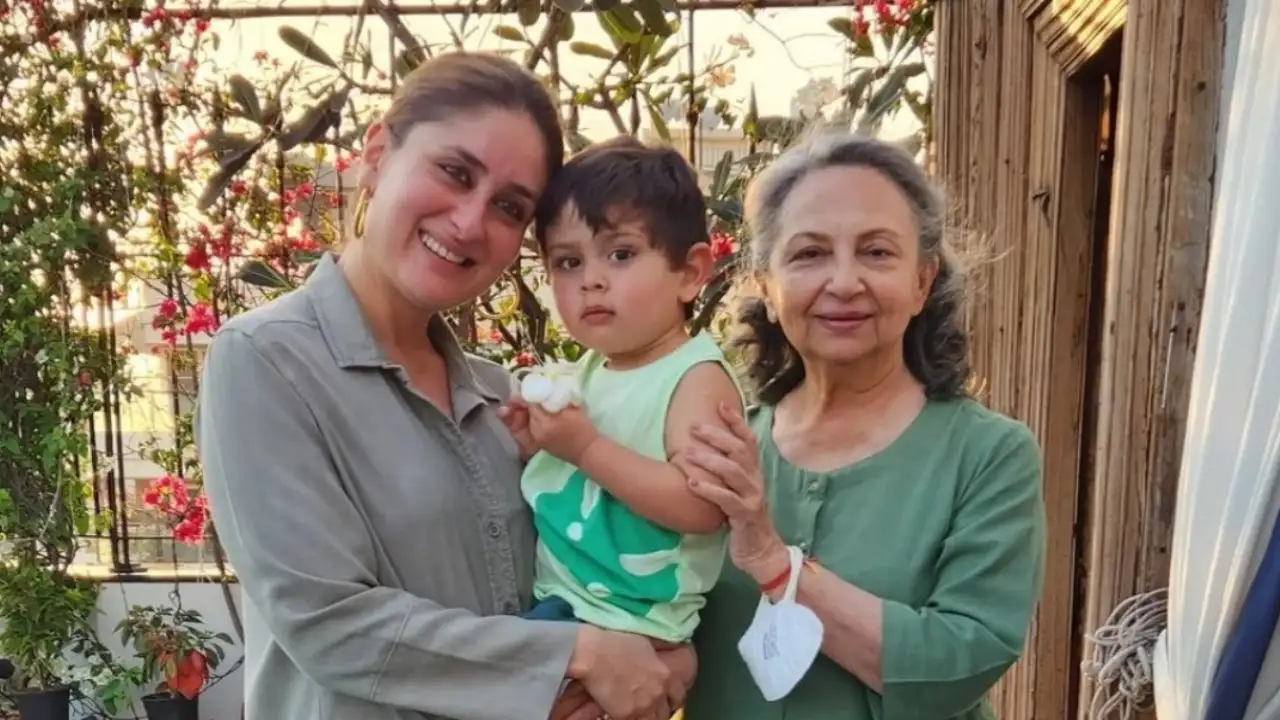 Kareena Kapoor Khan, Jeh, Sharmila Tagore 