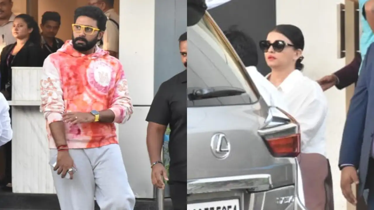 Aishwarya Rai Bachchan Mother Fell At The Mumbai Airport, Aishwarya Rai  Bodyguard Fight With Media, Aishwarya Rai Aaradhya Bachchan Return From  London - Filmibeat