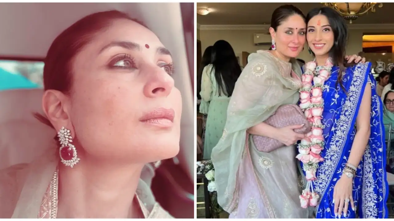 Kareena Kapoor's Kora kurta set is a crowd-puller packed with royalty; Does it cost under Rs. 40K? 
