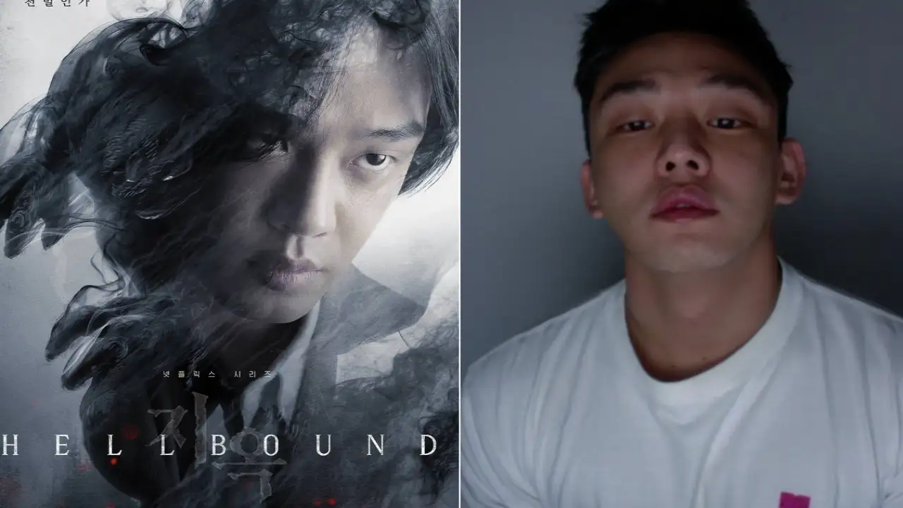 Hellbound poster, Yoo Ah In; Picture Courtesy: Netflix, Yoo Ah In’s Instagram Hellbound poster, Yoo Ah In; Picture Courtesy: Netflix, Yoo Ah In’s Instagram