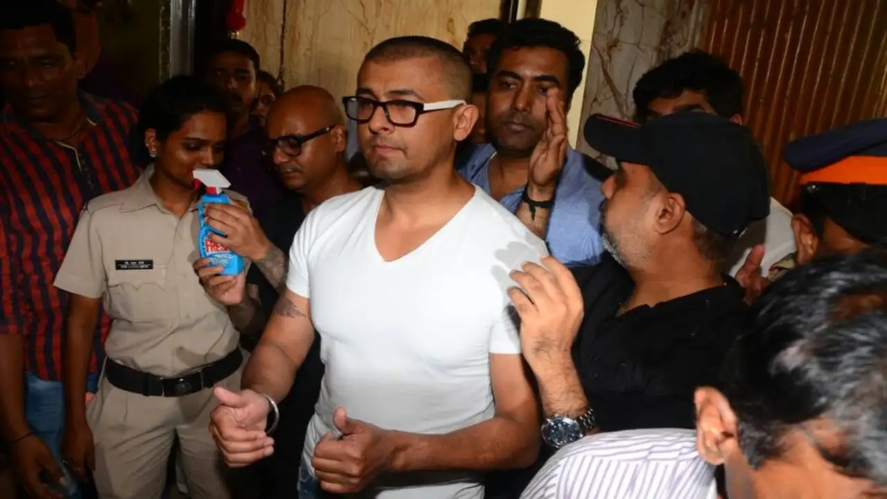 Sonu Nigam reaches Police station after he and his team were attacked at a musical event in Chembur