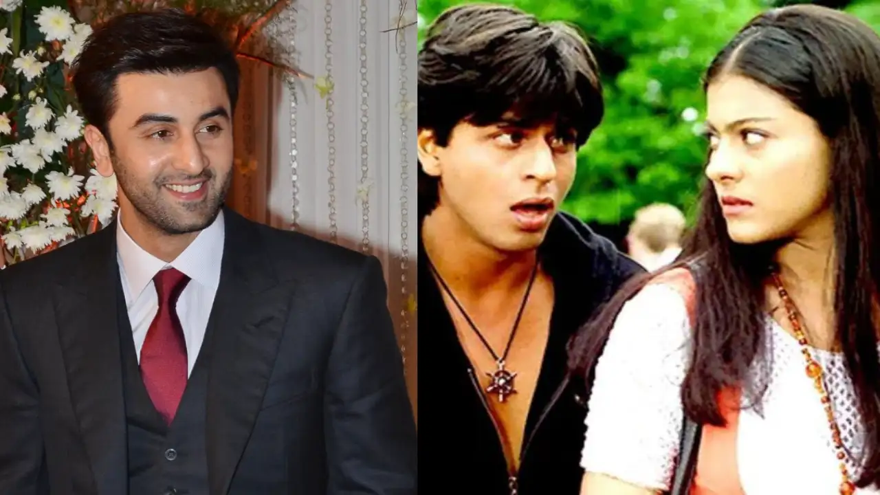 Ranbir Kapoor speaks about the influence of Shah Rukh Khan and Kajol's DDLJ in new The Romantics teaser (Images: Pinkvilla/ YRF YouTube) Ranbir Kapoor speaks about the influence of Shah Rukh Khan and Kajol's DDLJ in new The Romantics teaser (Images: Pinkvilla/ YRF YouTube)