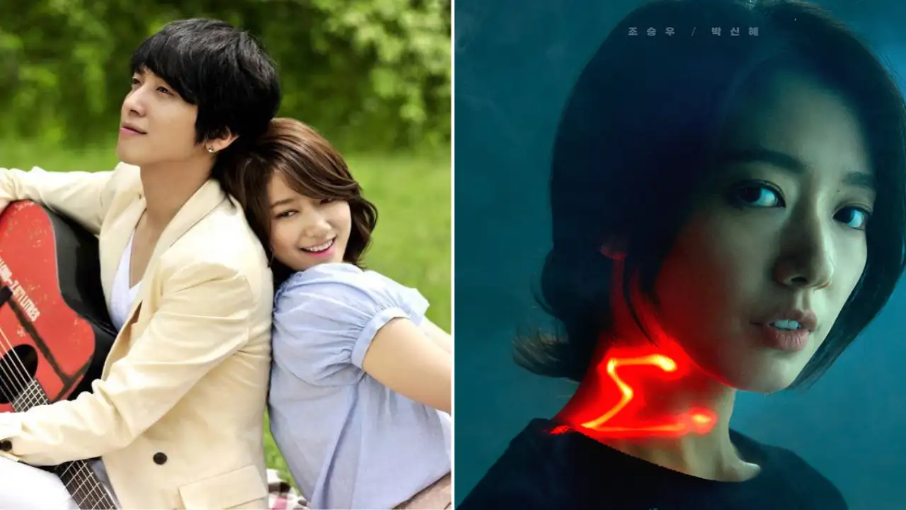 Park Shin Hye Poster in Heartstrings and Sisyphus; Picture Courtesy: MBC, JTBC Park Shin Hye Poster in Heartstrings and Sisyphus; Picture Courtesy: MBC, JTBC