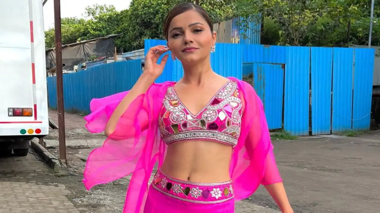 Rubina Dilaik looks like a diva straight out of a fairytale in a lilac  gown; See PICS | PINKVILLA