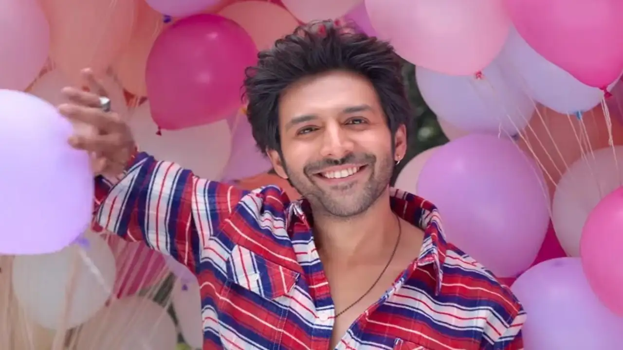 Kartik Aaryan and Kriti Sanon's Shehzada is heading towards an opening weekend of around Rs 20 crores (Credit: T-Series) Kartik Aaryan, Kriti Sanon