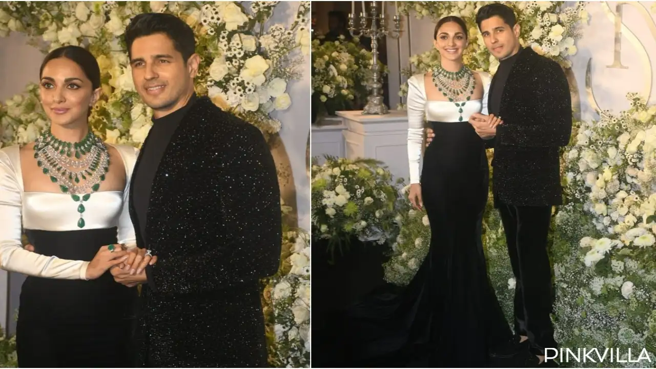 Picture courtesy: Instagram Sidharth Malhotra and Kiara Advani spotted at their reception