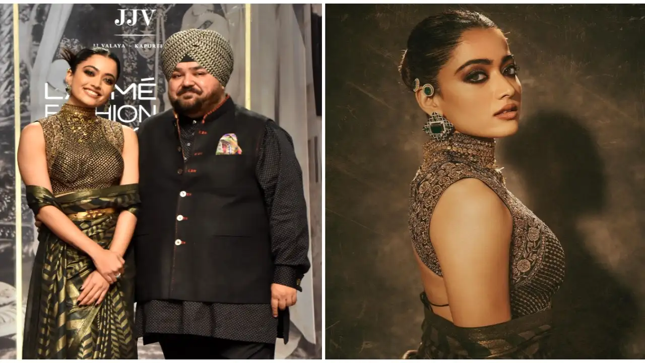 EXCLUSIVE: JJ Valaya on JJV. Kapurthala, Rashmika Mandanna's outfit at Lakme Fashion Week x FDCI and more 