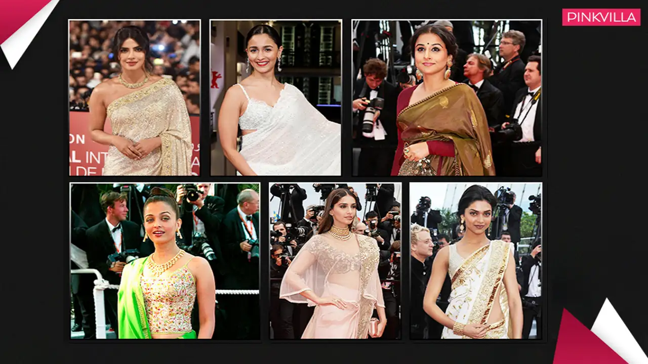 Pinkvilla Style Icons: Aishwarya Rai Bachchan to Alia Bhatt, Indian stars who honoured sarees on global stage
