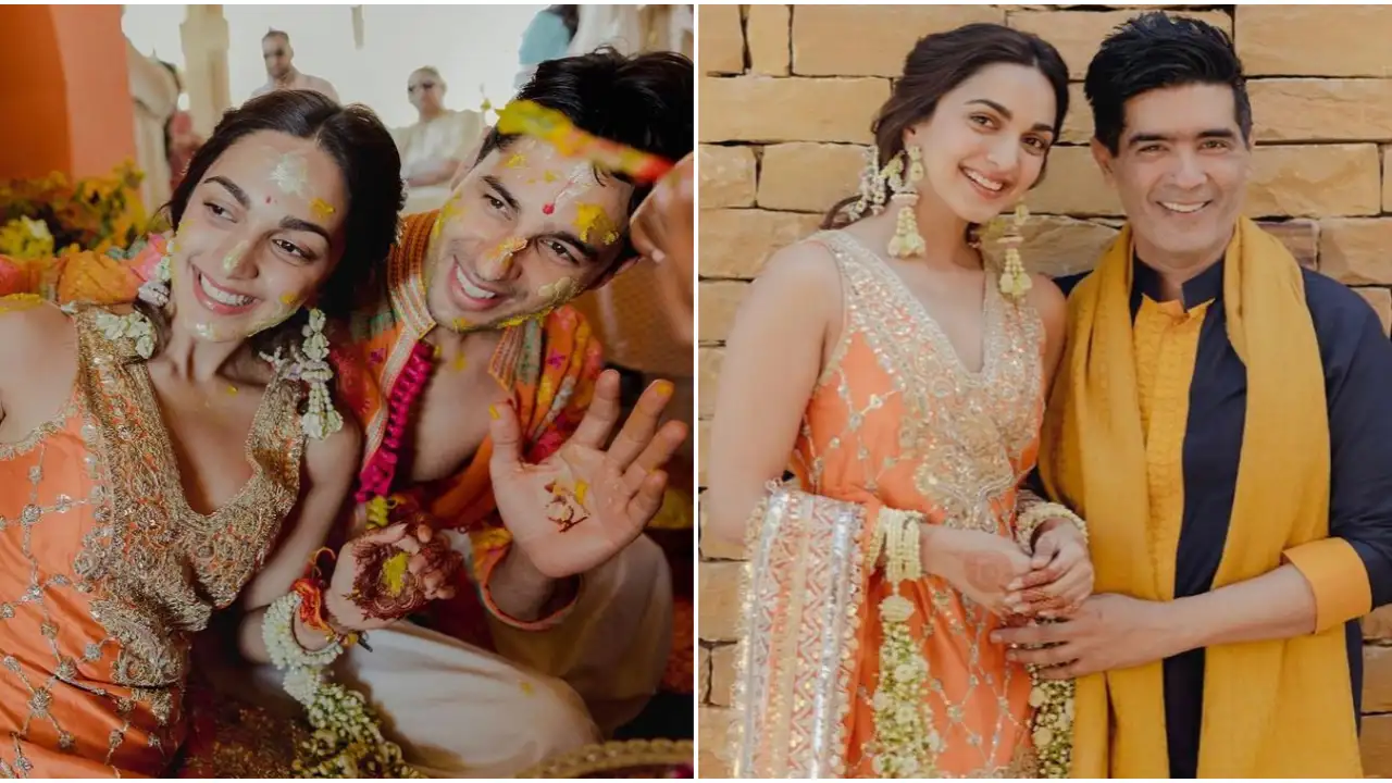 Kiara Advani exudes bridal glow in UNSEEN PIC from Haldi ceremony ...