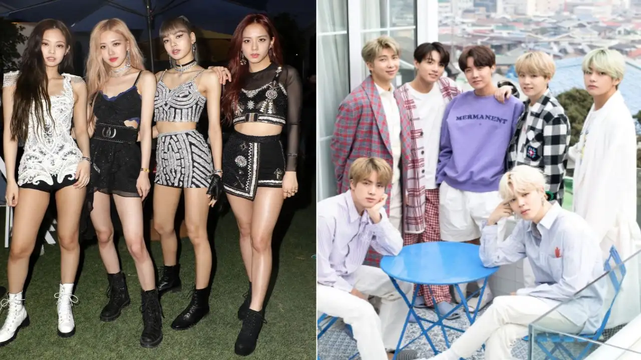 Picture: Courtesy of BIGHIT MUSIC Twitter and YG Entertainment Instagram Picture: Courtesy of BIGHIT MUSIC Twitter and YG Entertainment Instagram