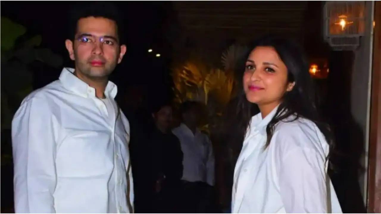 Picture courtesy: Instagram Parineeti Chopra and Raghav Chadha spotted in the city