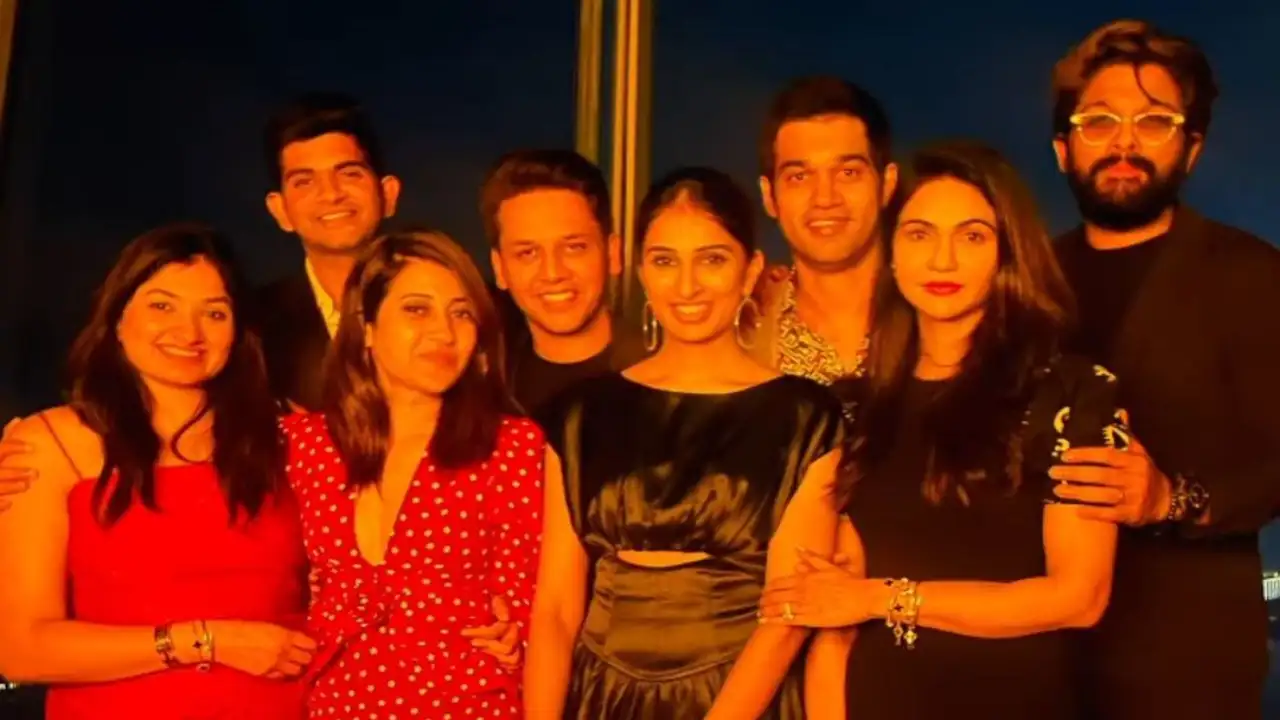 Allu Arjun and wife Sneha twin, enjoy a fun vacation with friends in Vietnam; PIC Allu Arjun and wife Sneha twin, enjoy a fun vacation with friends in Vietnam; PIC