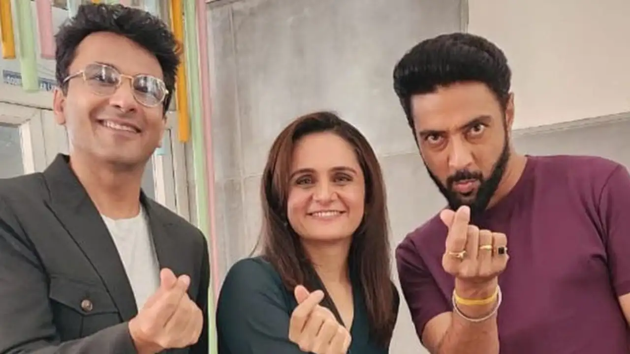 Vikas Khanna, Garima Arora and Ranveer Brar Vikas Khanna, Garima Arora and Ranveer Brar
