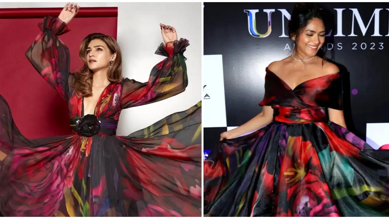 Fashion Faceoff: Kriti Sanon or Mrunal Thakur, whose Gauri & Nainika dress  has your heart? | PINKVILLA