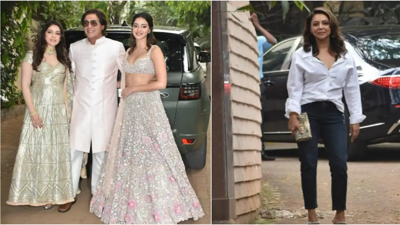 Celebs arrive for Alanna Panday's Sangeet