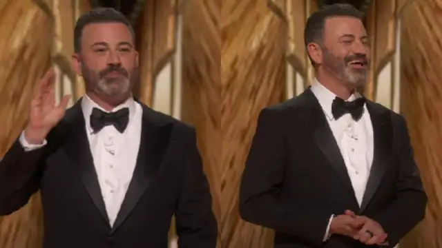 Jimmy Kimmel took over Oscar night and hit a joke on Hollywood celebrities getting hinged to Ozempic( Credits - Jimmy Kimmel Live , YouTube)
