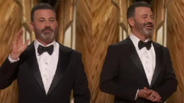 Jimmy Kimmel took over Oscar night and hit a joke on Hollywood celebrities getting hinged to Ozempic( Credits - Jimmy Kimmel Live , YouTube) Jimmy Kimmel took over Oscar night and hit a joke on Hollywood celebrities getting hinged to Ozempic( Credits - Jimmy Kimmel Live , YouTube)