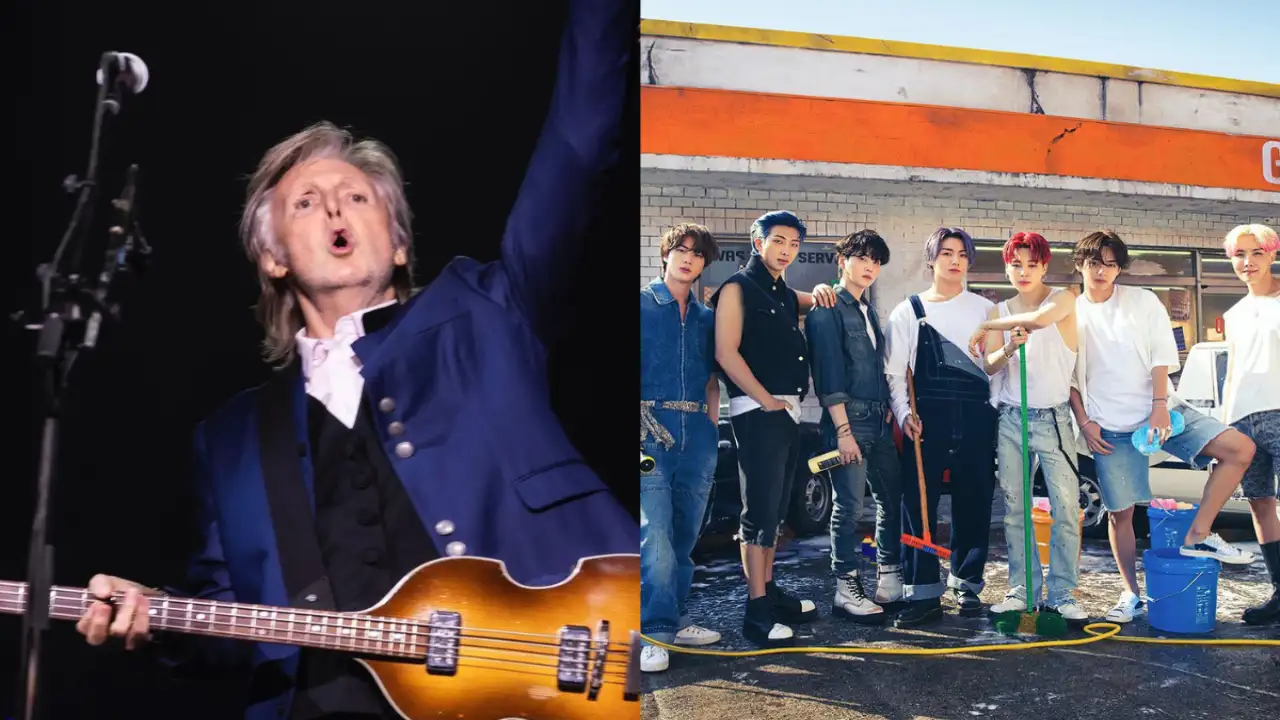 Paul McCartney, BTS Picture Courtesy: Paul McCartney and BTS' Instagram Paul McCartney, BTS Picture Courtesy: Paul McCartney and BTS' Instagram