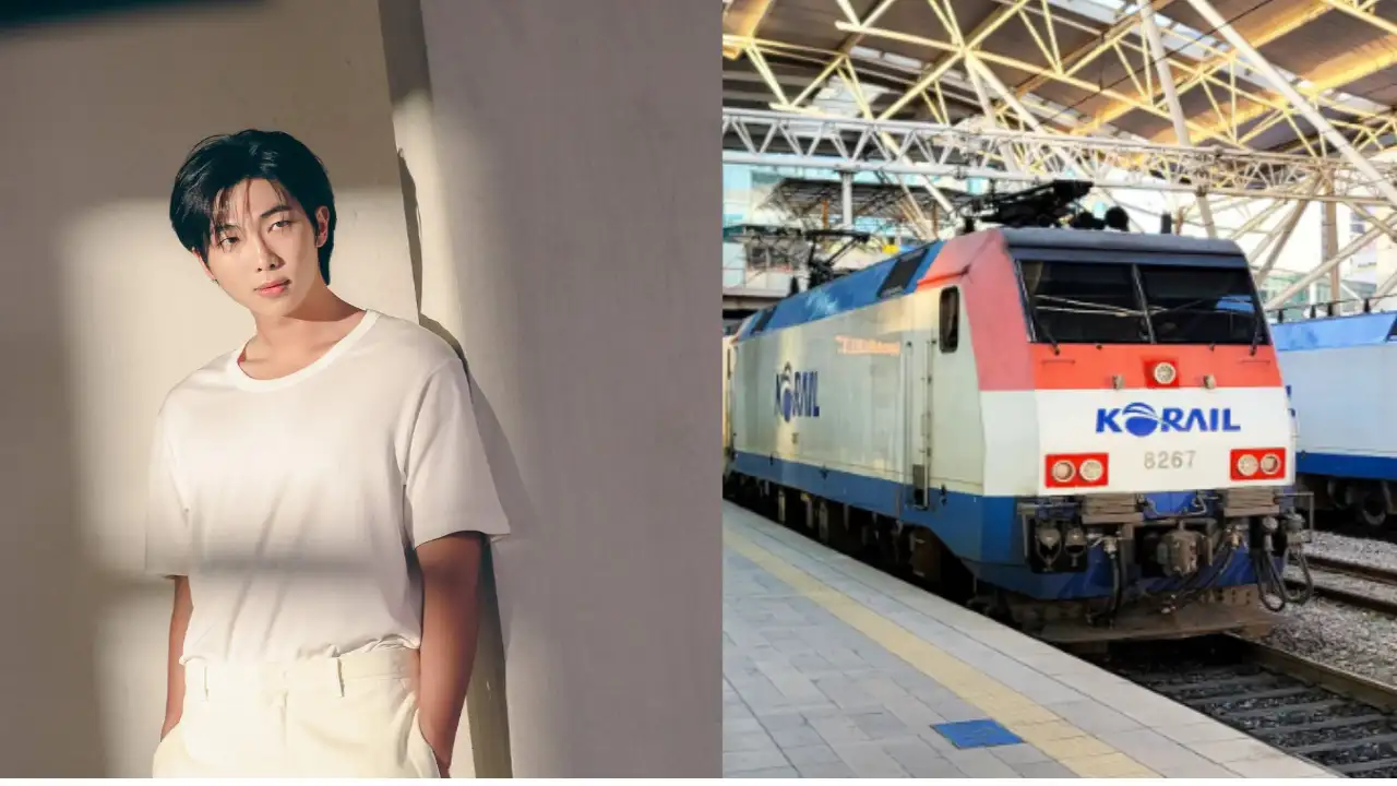 Picture: Courtesy of BIGHIT MUSIC and Korail Instagram Picture: Courtesy of BIGHIT MUSIC and Korail Instagram