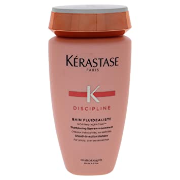 Page 3 Salon Hyderabad  Frizzy unruly hair No problem The MostLoved  Discipline sulfatefree shampoo by Kérastase is what you need Suitable for  coloured or chemically treated hair it tames hair and