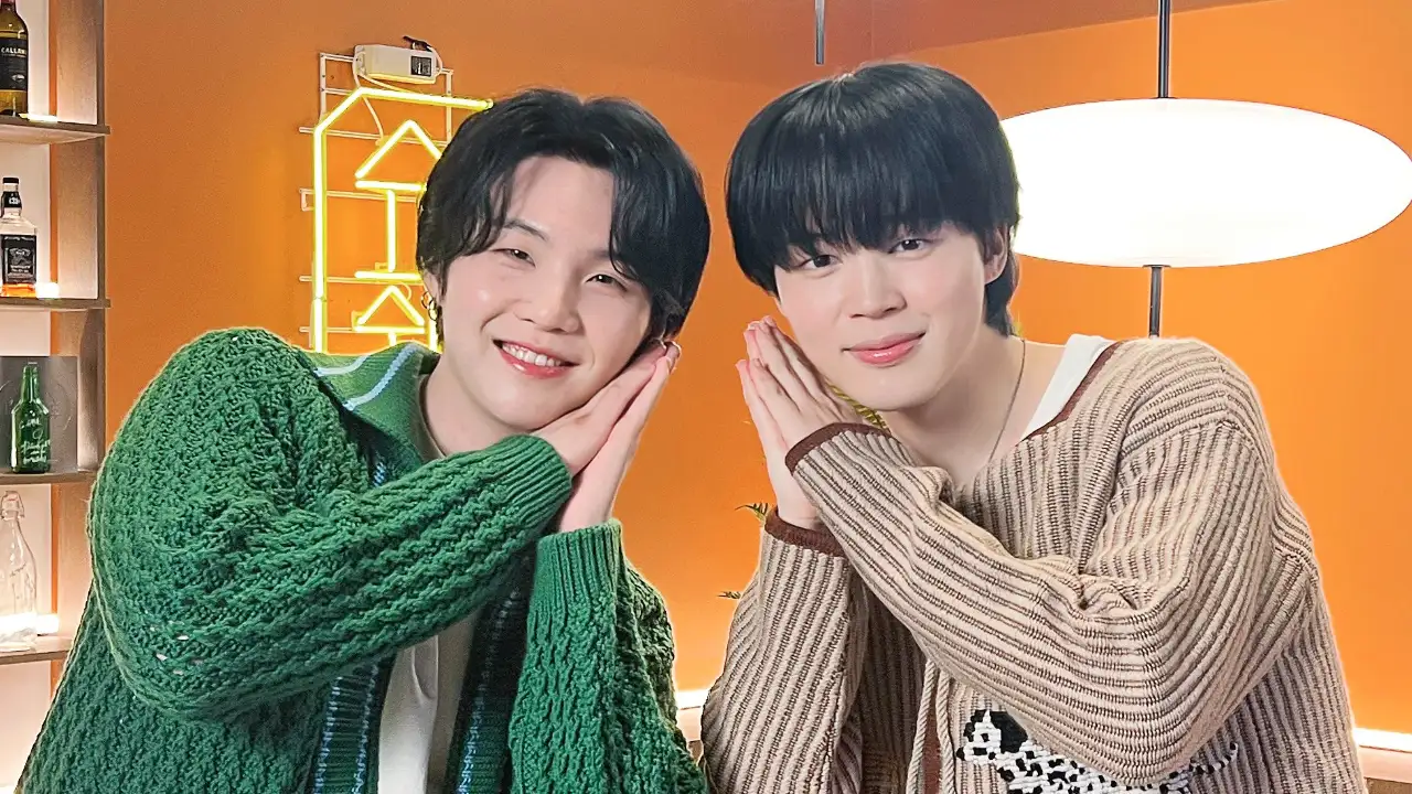BTS' SUGA and Jimin: courtesy of BTS' Twitter BTS' SUGA and Jimin: courtesy of BTS' Twitter
